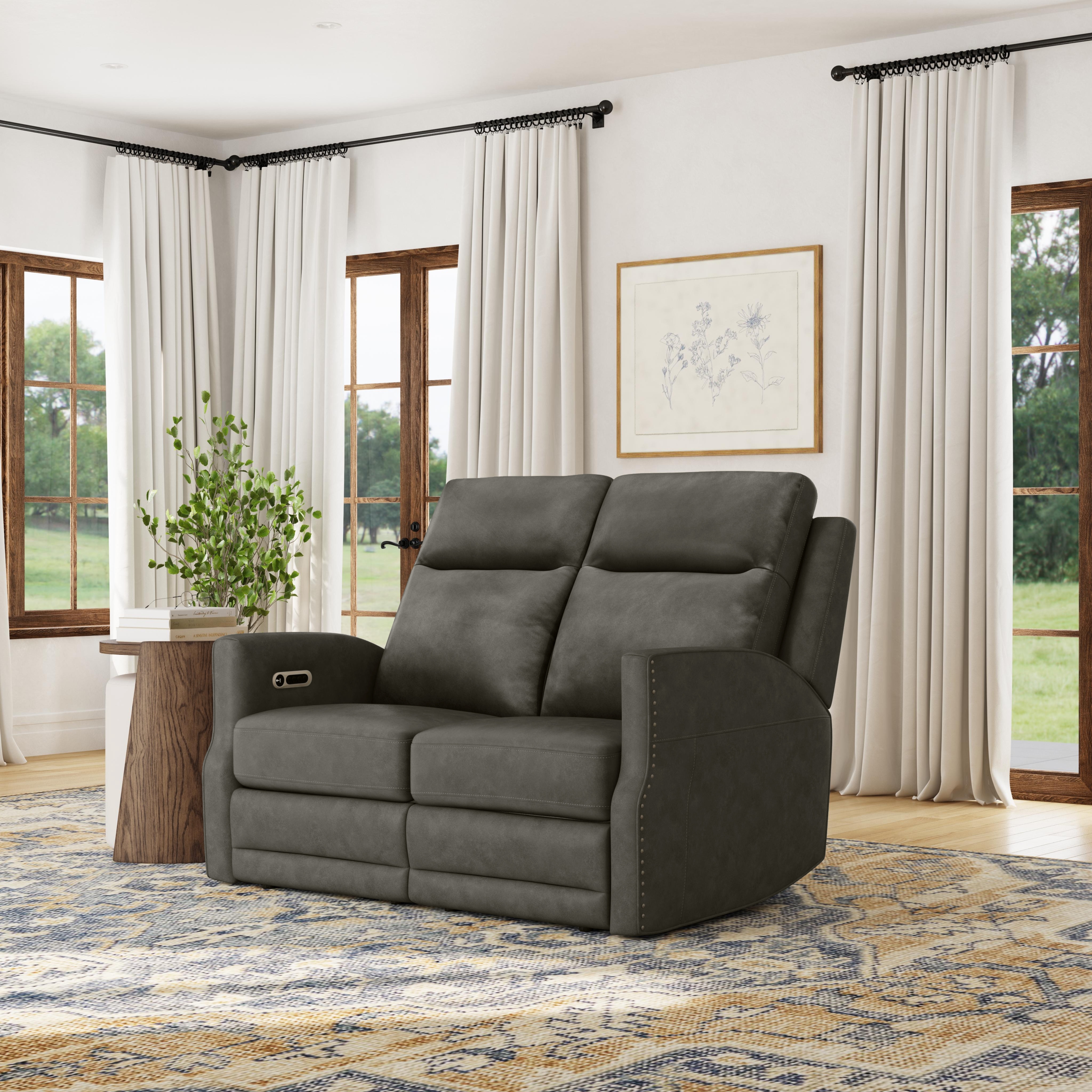 Flexsteel Maxwell Power Reclining Loveseat