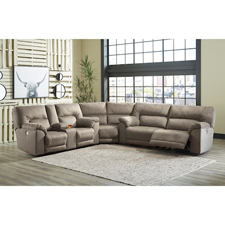 Power Reclining Sectional