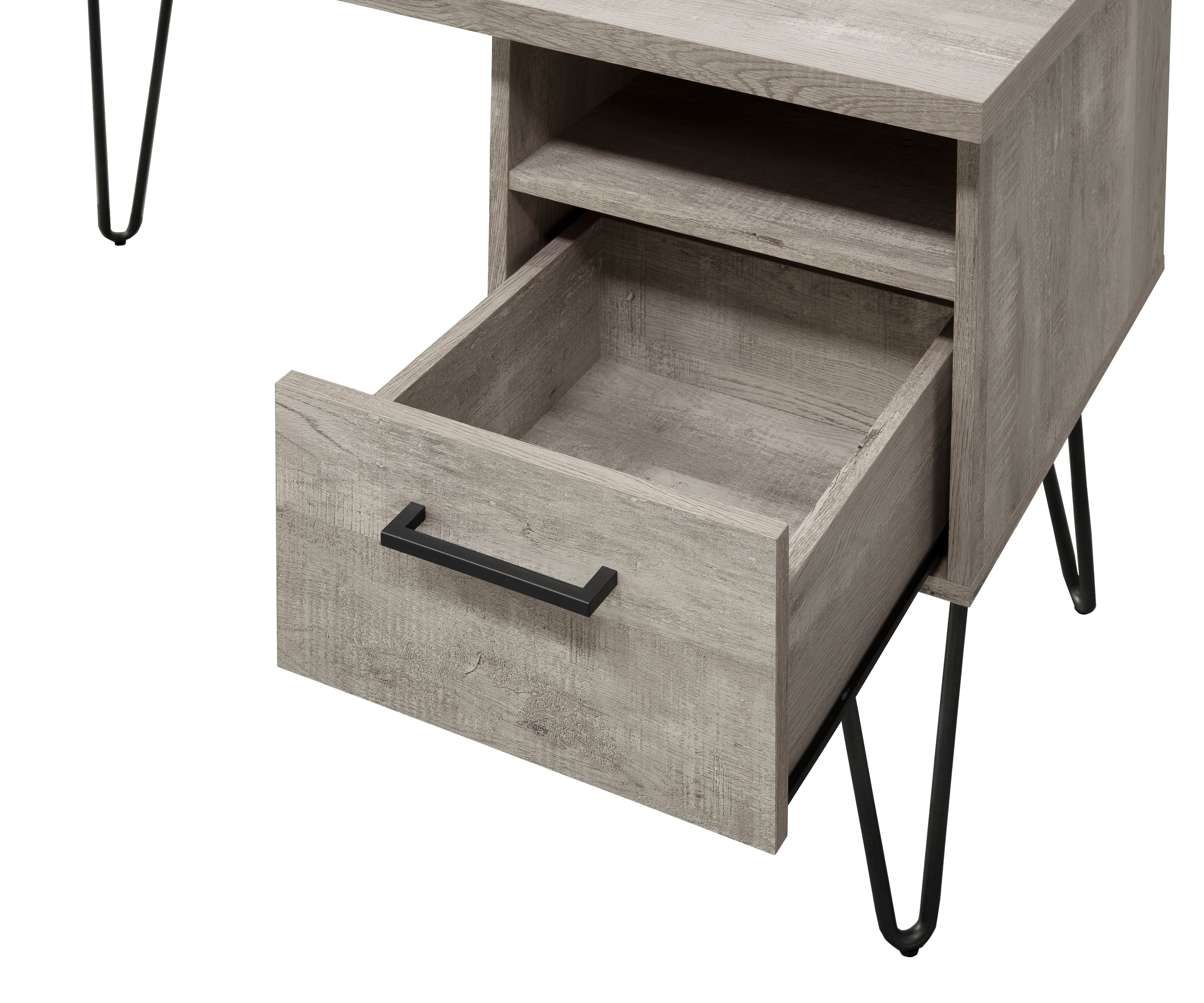 Grey Oak Desk