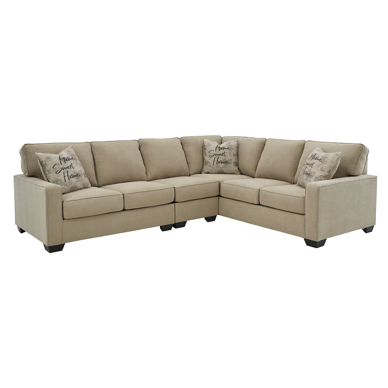 Ashley Furniture Signature Design Lucina 3-Piece Sectional