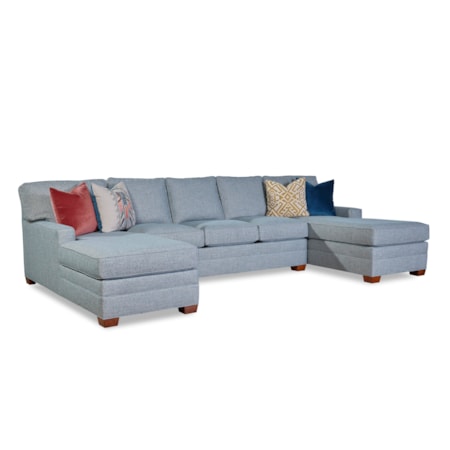 5-Seat Sectional Sofa with Chaises