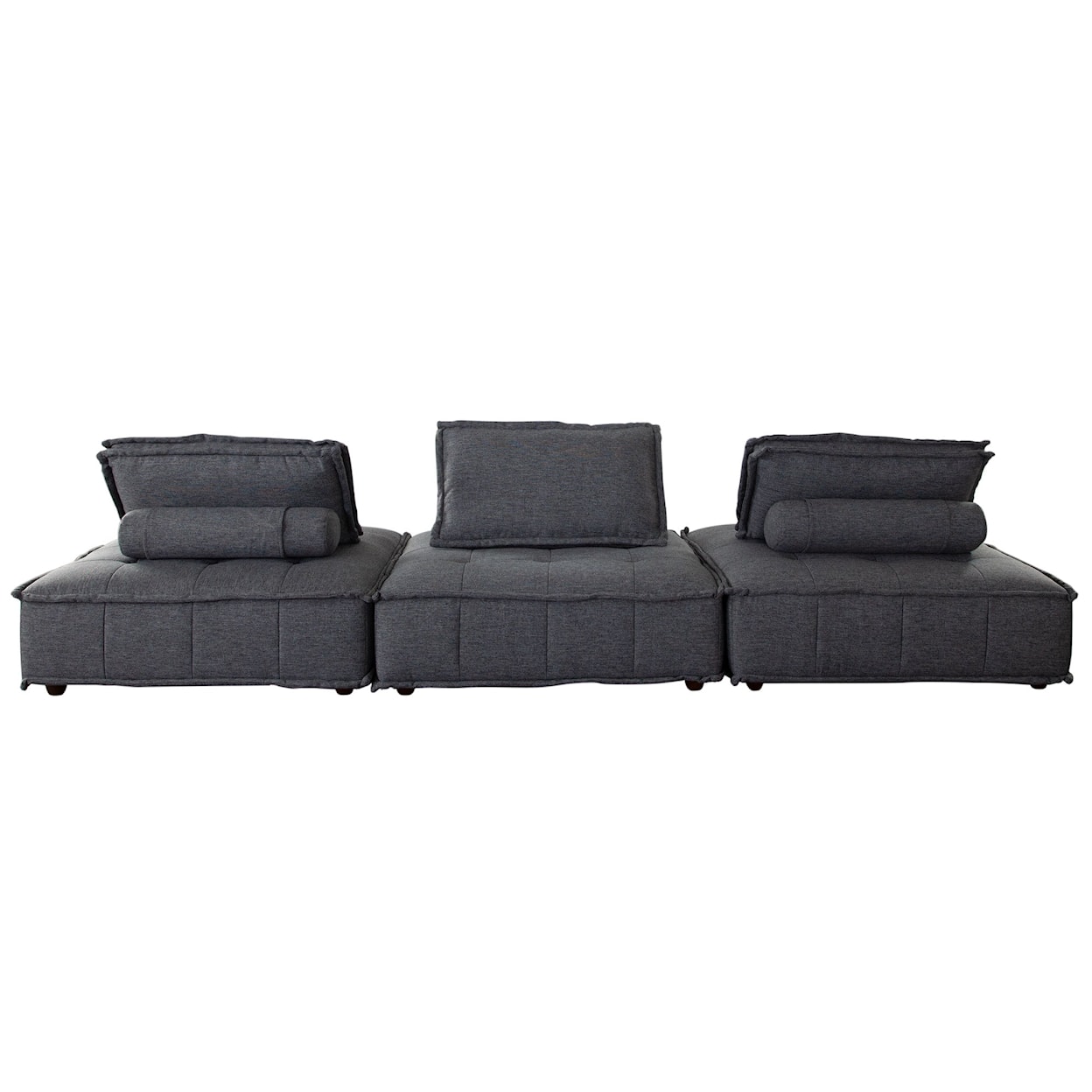 Diamond Sofa Furniture Platform 3-Piece Square Modular Lounger