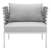 Modway Harmony Outdoor Aluminum Armchair