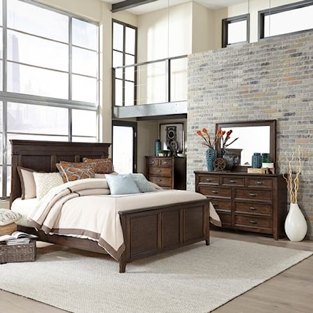 King Panel Bedroom Group