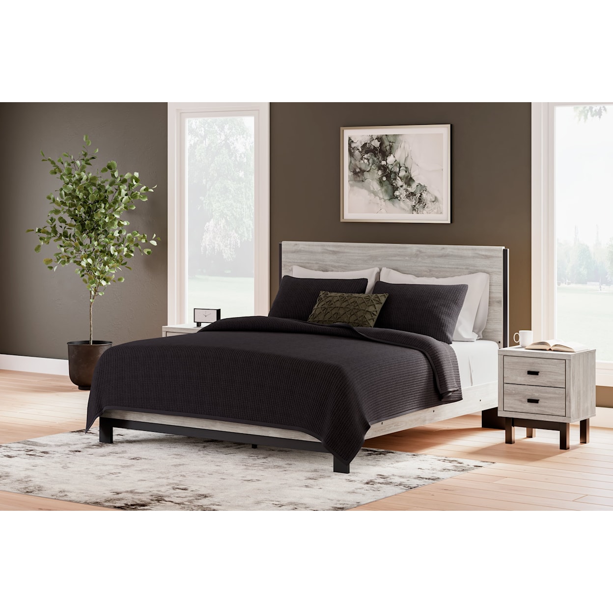 Ashley Furniture Benchcraft Vessalli King Panel Bed