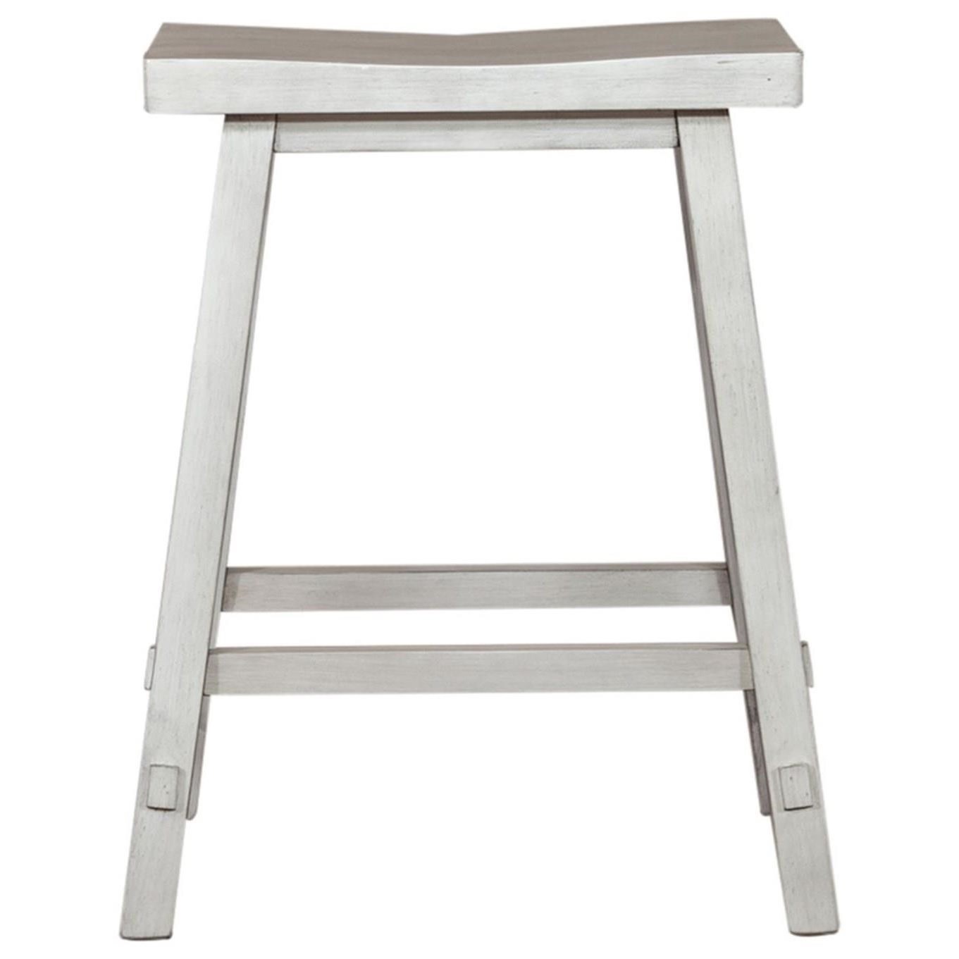 24 Inch Sawhorse Counter Height Stool