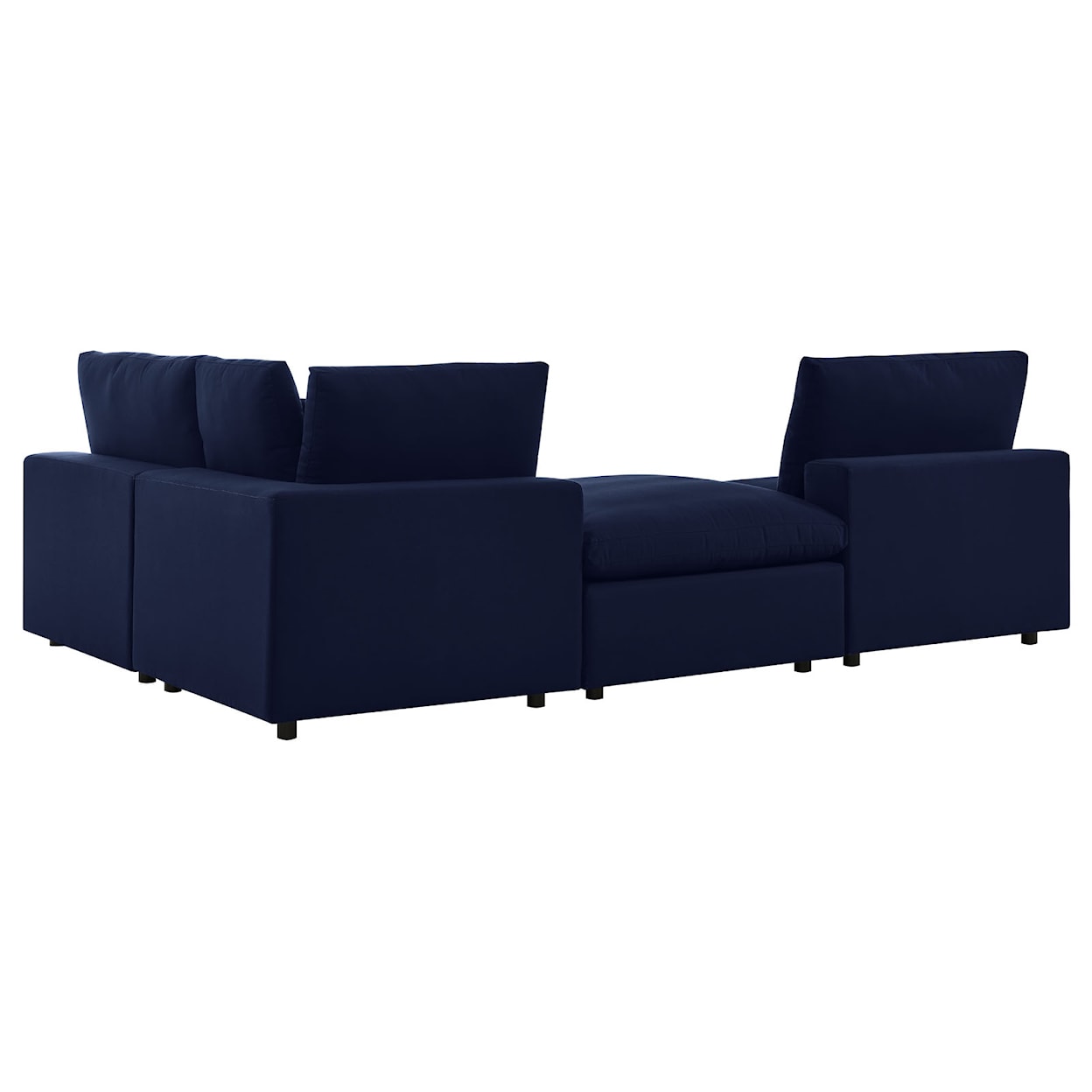 Modway Commix Outdoor 4-Piece Sectional Sofa