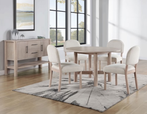 Gabby Coastal 6-Piece Dining Set