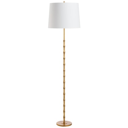 Artois Floor Lamp - Aged Brass