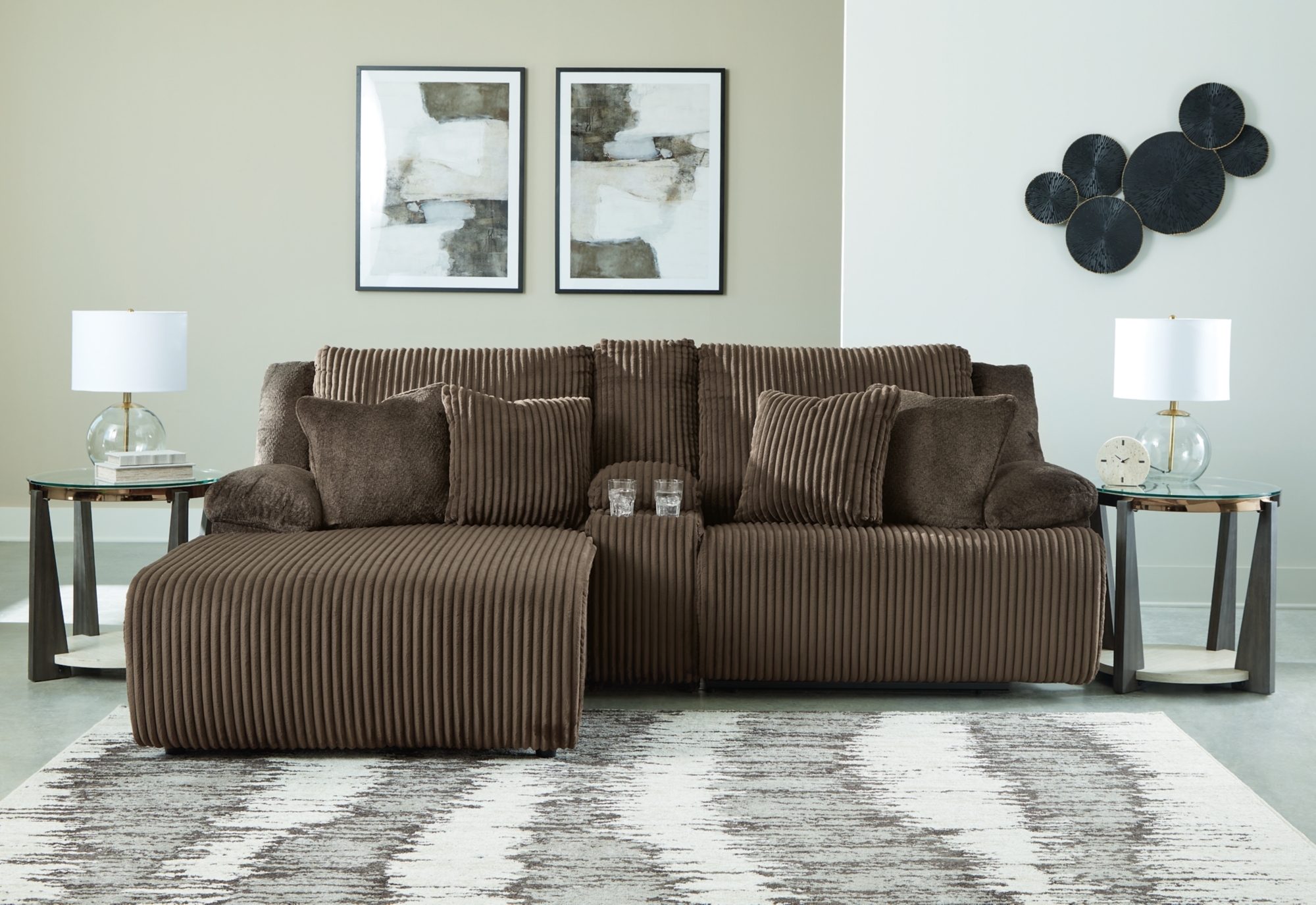3-Piece Reclining Sectional