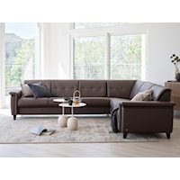 Transitional 5-Seat Sectional