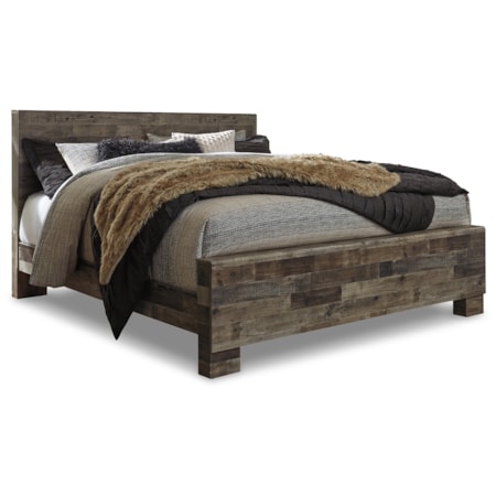 King Panel Bed