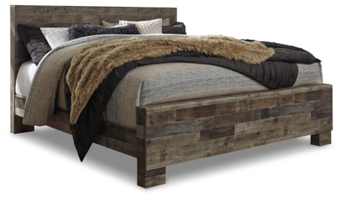 King Panel Bed