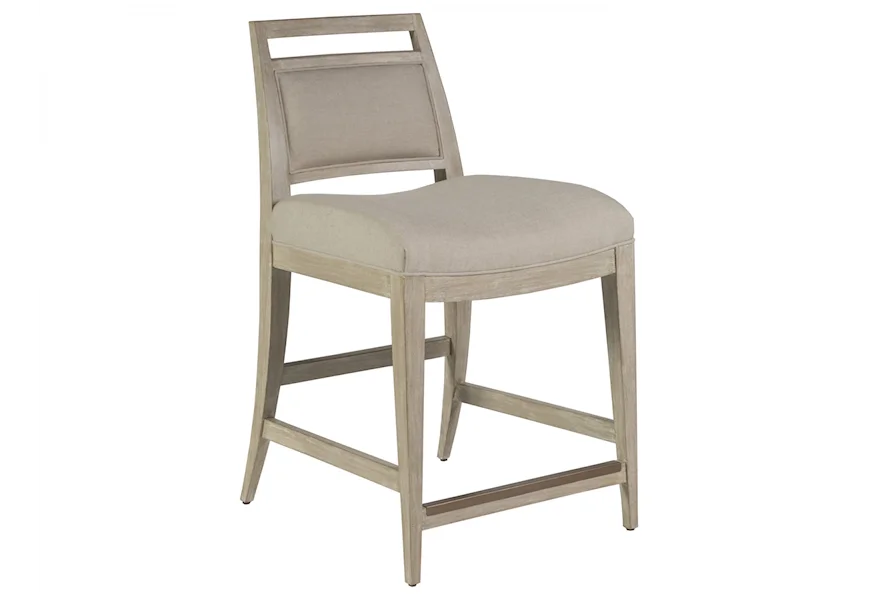 Cohesion Nico Upholstered Counter Stool by Artistica at Baer's Furniture