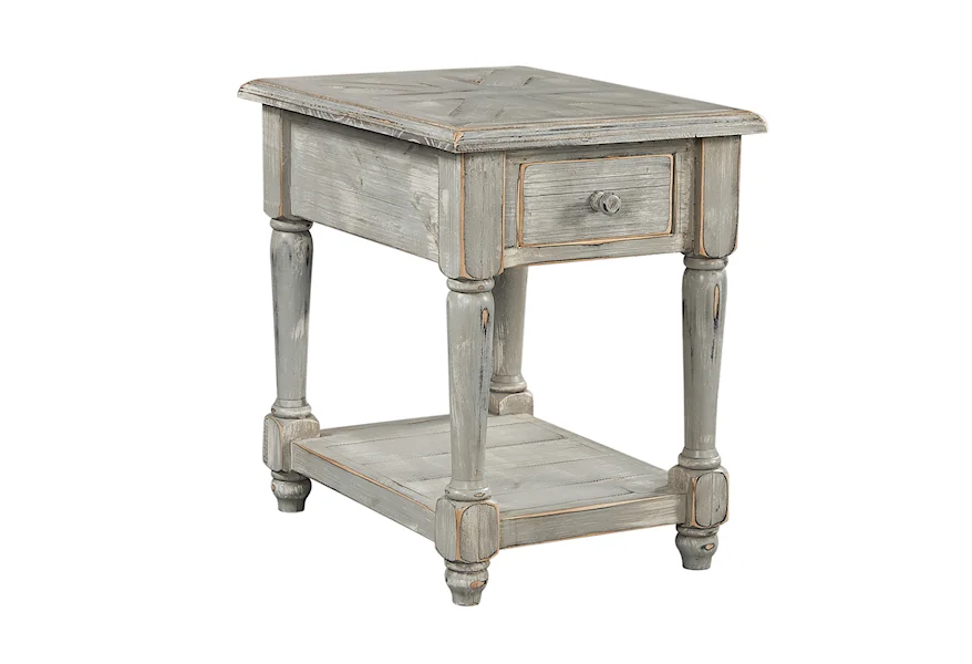 Hinsdale Chairside Table by Aspenhome at Stoney Creek Furniture 