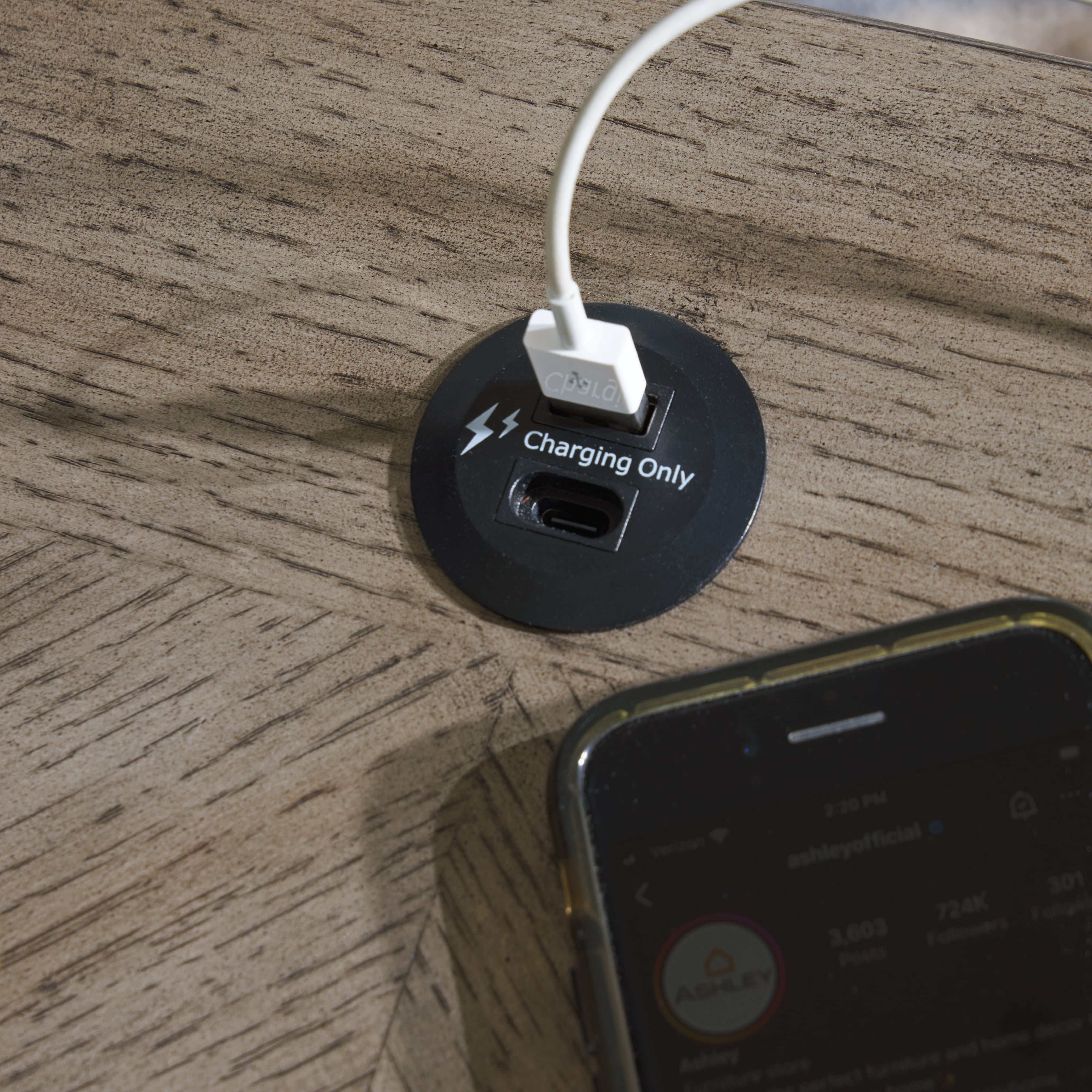 Signature Design by Ashley Loyaska Rectangular End Table