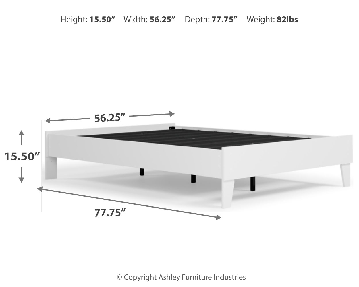 Signature Design by Ashley Piperton Full Platform Bed