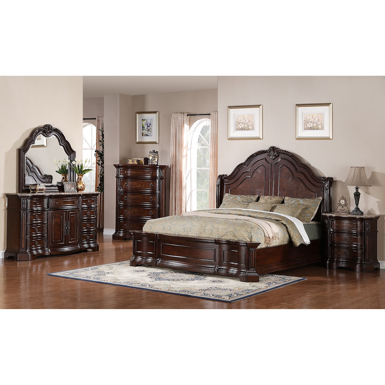 Samuel Lawrence Edington Edington Queen Headboard