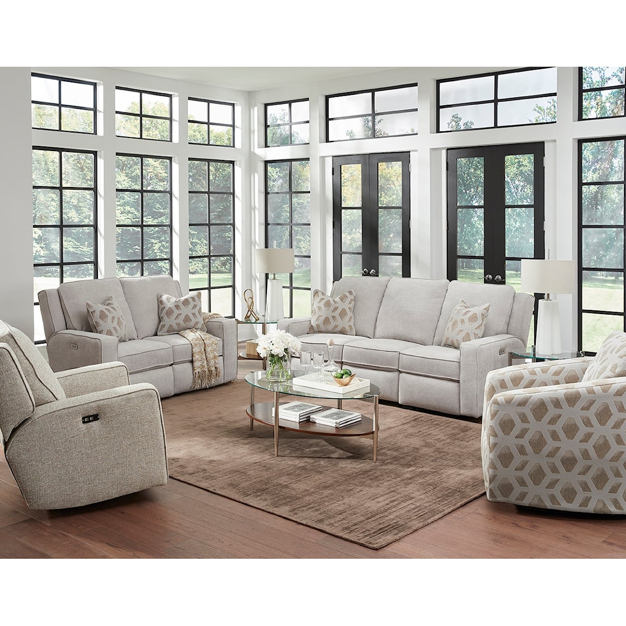 Southern Motion City Limits Double Reclining Sofa