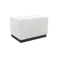 Merino Fabric Ottoman