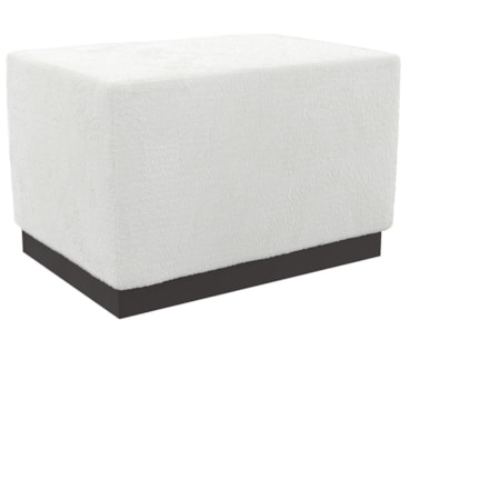 Merino Fabric Ottoman