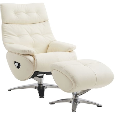 360 Swivel Recliner with Ottoman