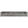 Modway Mingle 4-Piece Sectional Sofa