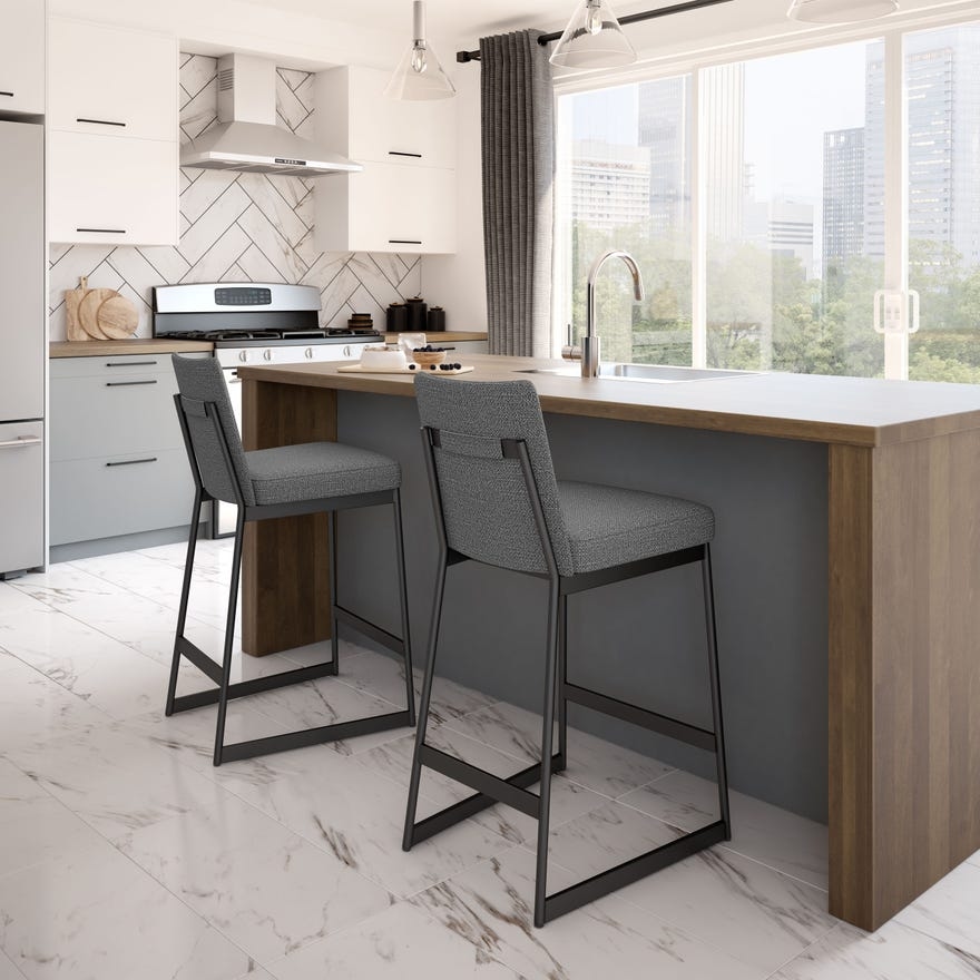 Upholstered Counter Height Dining Stool