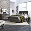 Liberty Furniture Tanners Creek 3-Piece California King Panel Bedroom Set