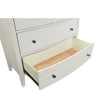 Tall 5-Drawer Bedroom Chest