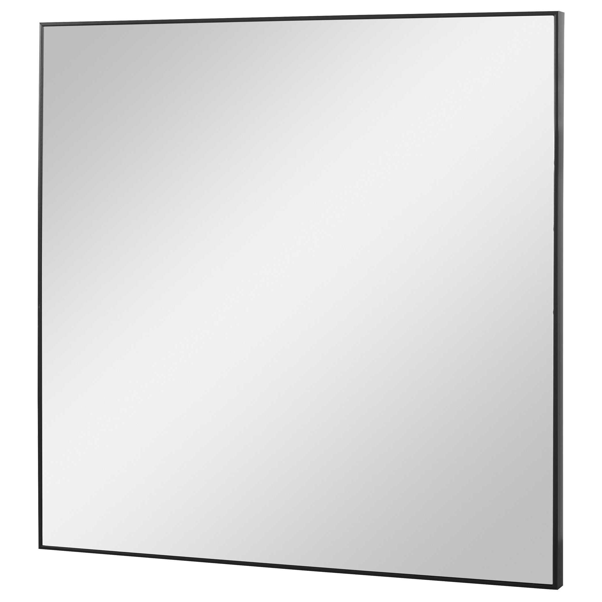 Uttermost Mirrors Alexo Black Square Mirror