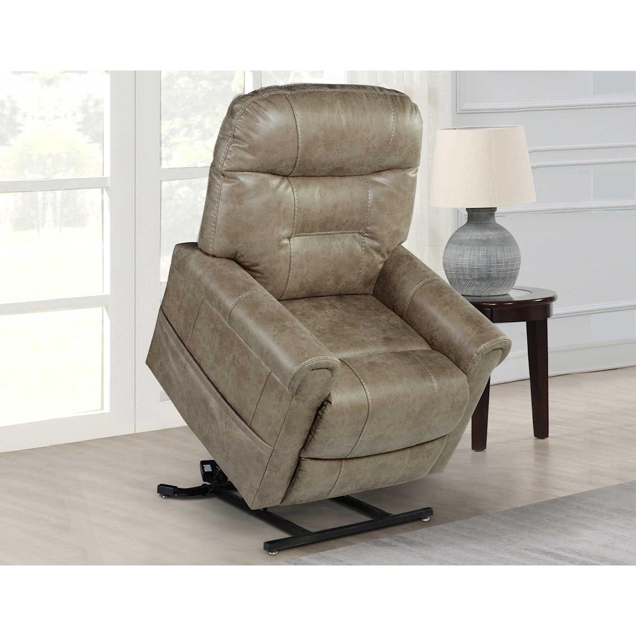 Steve Silver Okaboji OKABOJI BEIGE POWER LIFT CHAIR W/ | HEAT & M