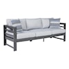 Signature Design by Ashley Amora Outdoor Sofa with Cushion