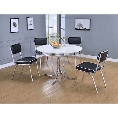 5-piece Dining Table Set and