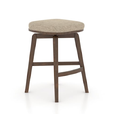 Upholstered Fixed Stool