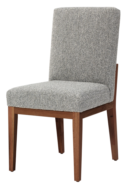Casual Upholstered Side Dining Chair