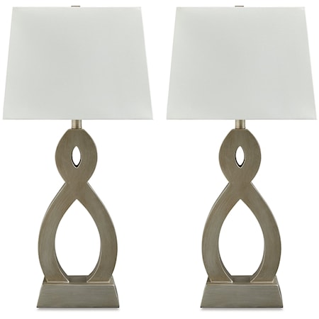 Polyresin Table Lamp (Set of 2)