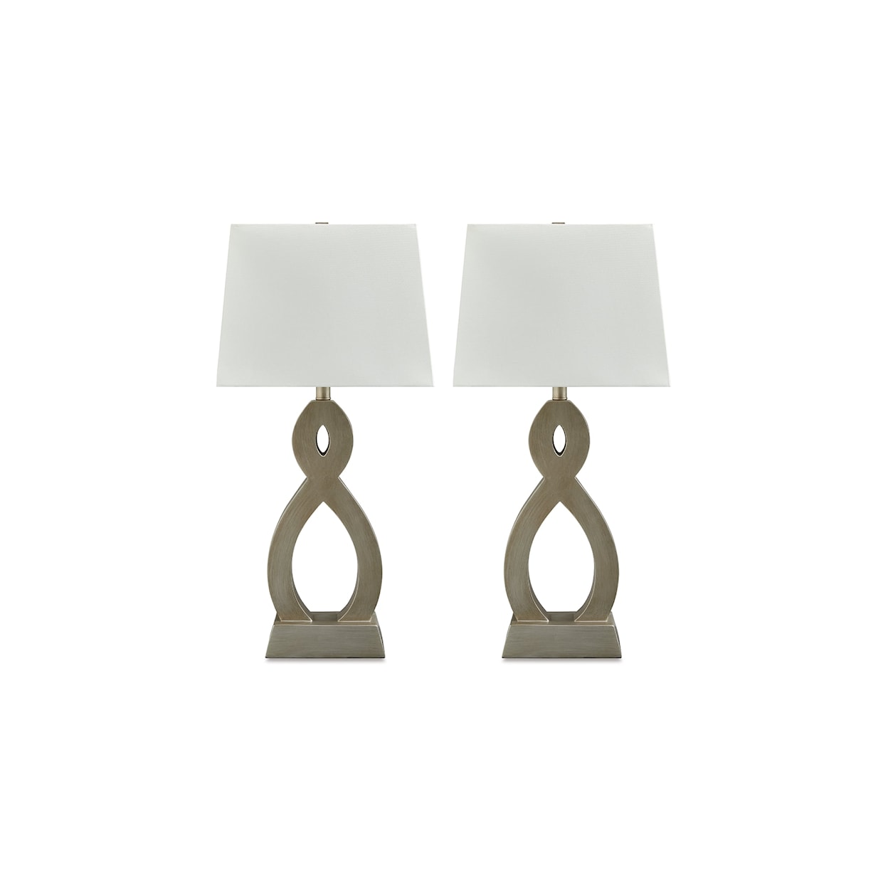 Ashley Furniture Signature Design Donancy Polyresin Table Lamp (Set of 2)