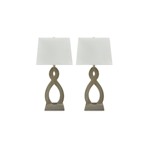 StyleLine Donancy Polyresin Table Lamp (Set of 2) - L243334