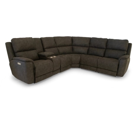 Power Reclining Sectional Sofa