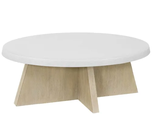 Coastal Oval Cocktail Table