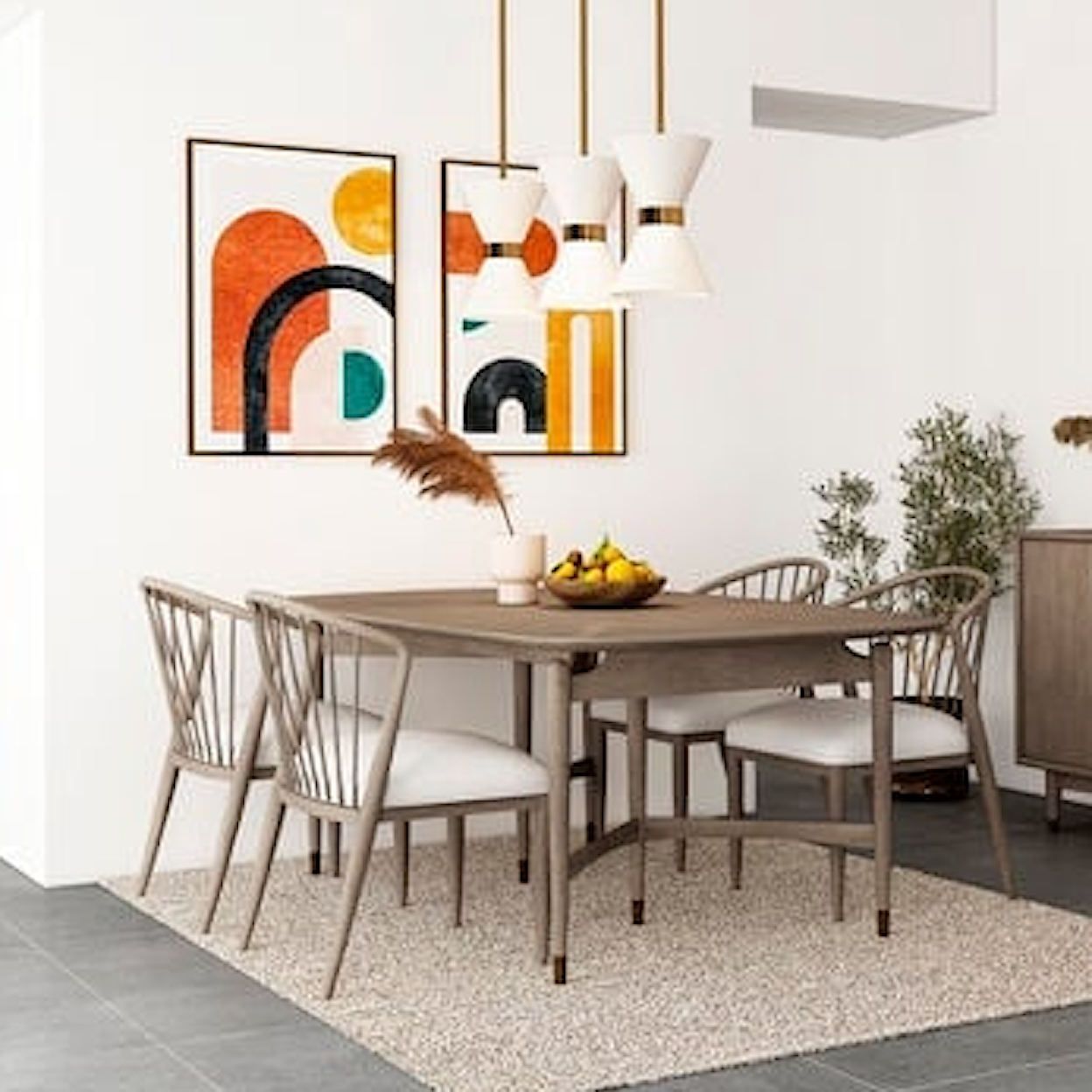 A.R.T. Furniture Inc Finn 5-Piece Dining Set