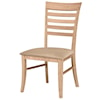 John Thomas SELECT Dining Room Roma Chair with Seat Cushion
