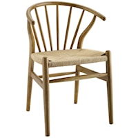 Spindle Wood Dining Side Chair
