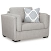 Benchcraft Evansley Oversized Chair And Ottoman