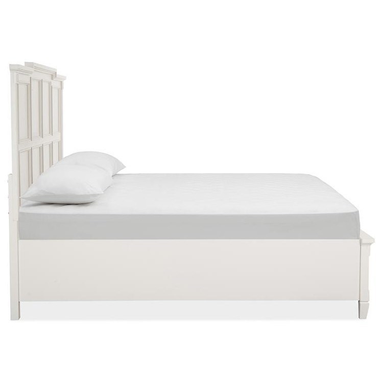 King Panel Storage Bed