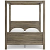 Ashley Signature Design Shallifer Queen Canopy Bed
