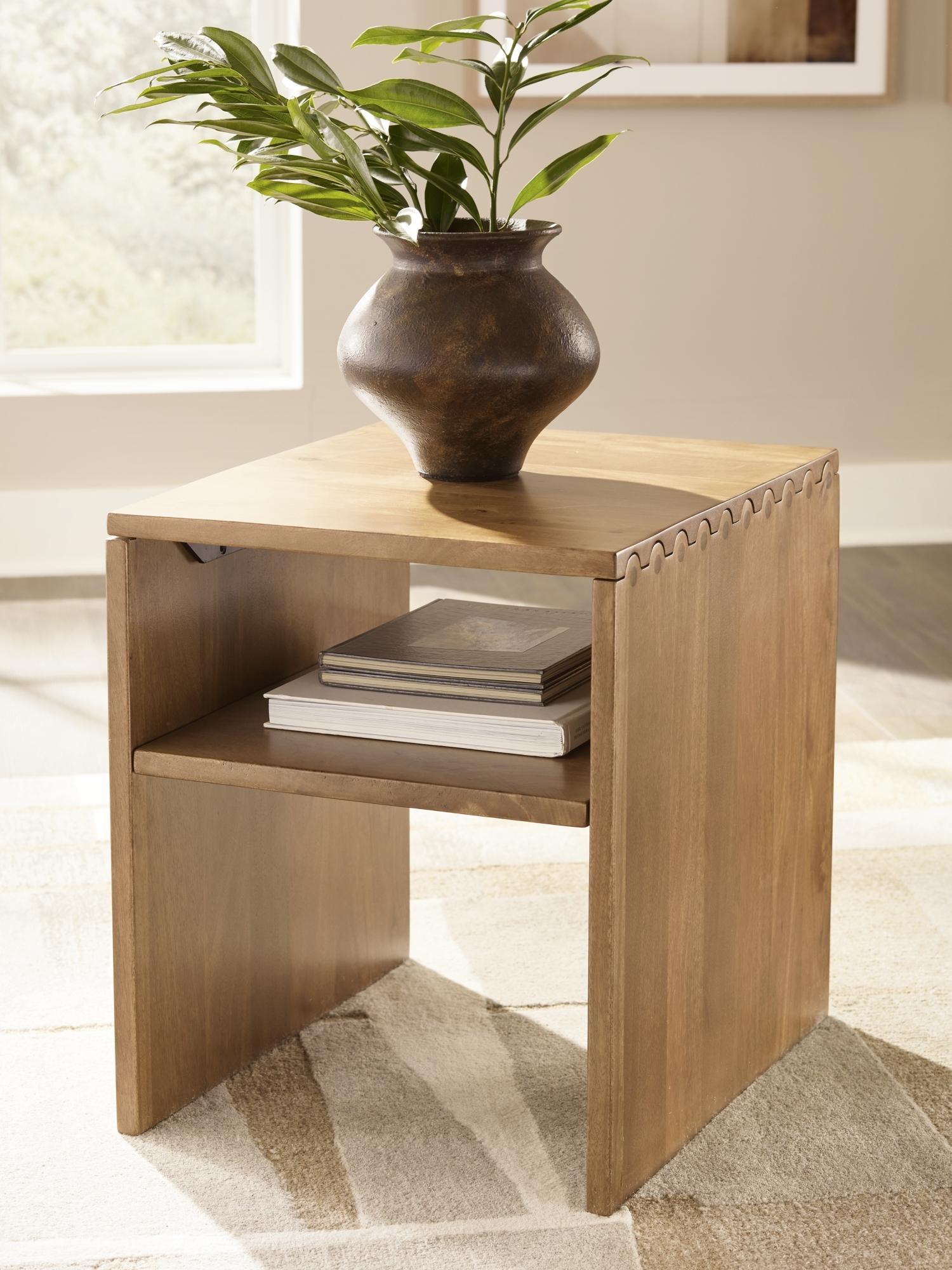 Signature Design by Ashley Ella Grove Rectangular End Table