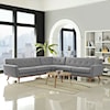 Modway Engage L-Shaped Sectional Sofa