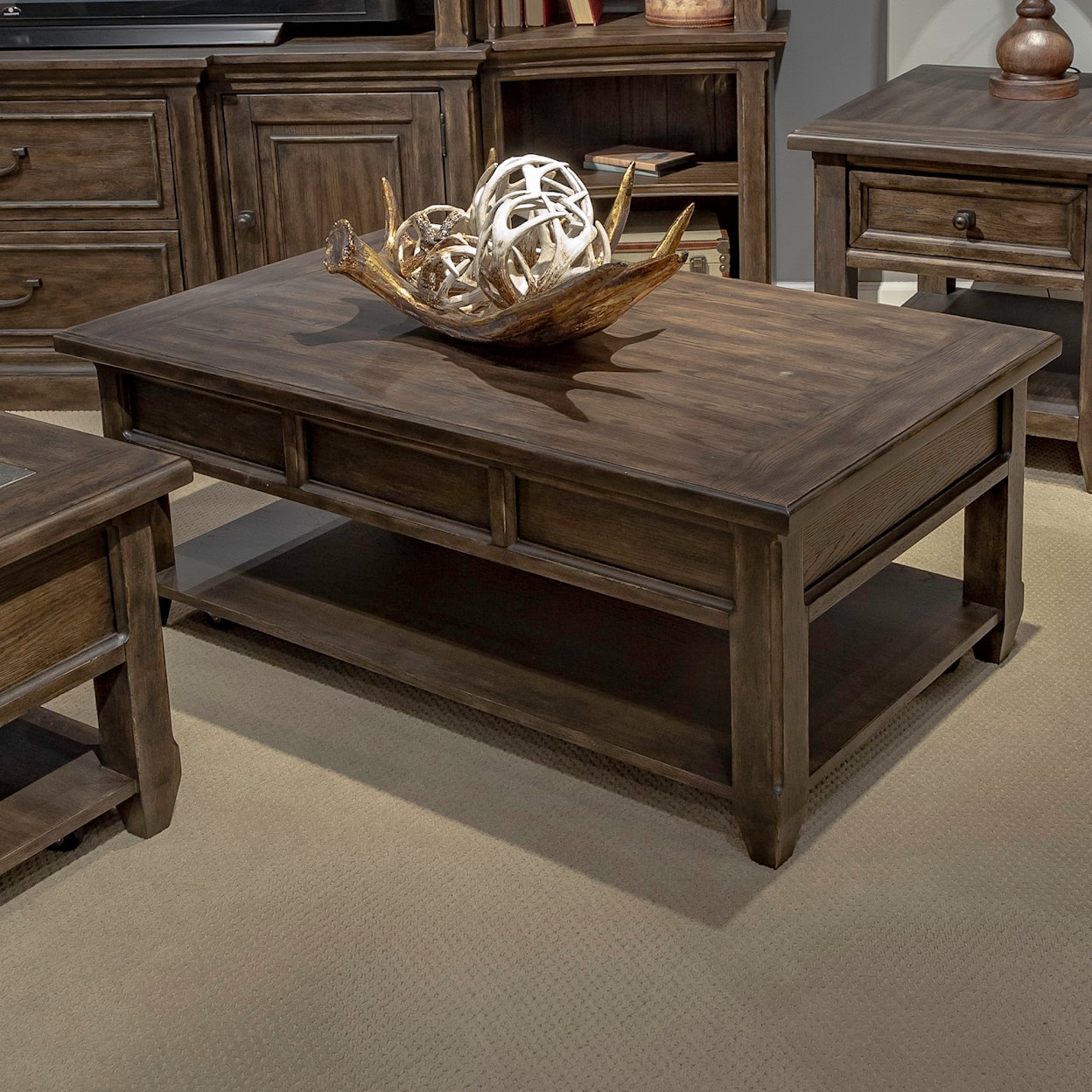 Liberty Furniture Paradise Valley Lift Top Cocktail Table